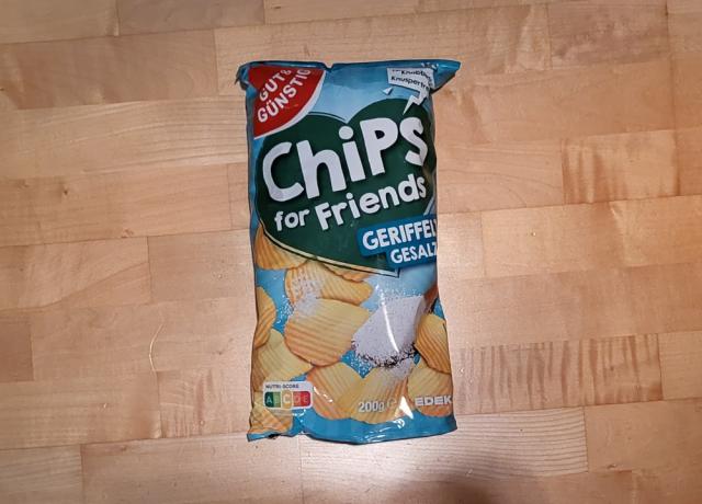 Chips for Friends, Geriffelt gesalzen von ellen517 | Hochgeladen von: ellen517