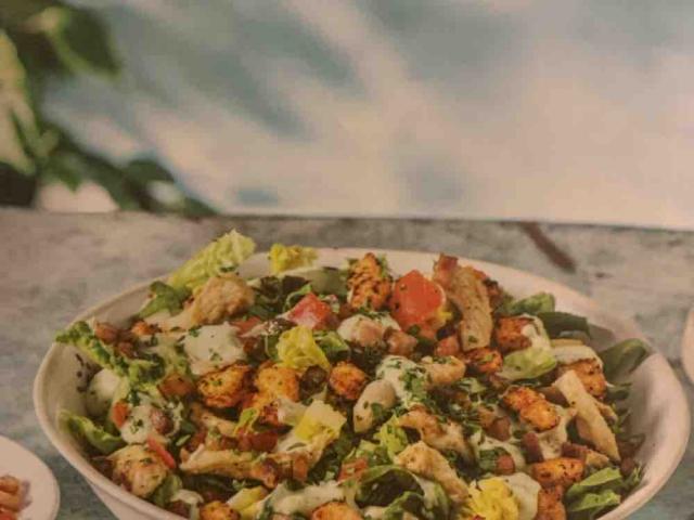 Einfacher Caesar Salad mit Hähnchen und Bacon von hotbun | Hochgeladen von: hotbun