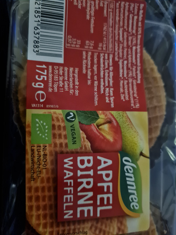 APFEL BIRNE WAFFELN, vegan von Partyschaum | Hochgeladen von: Partyschaum