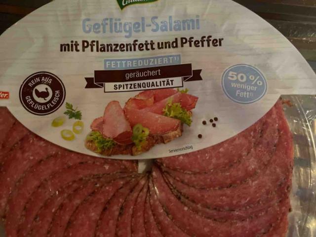 Geflügel-Salami mit Pfeffer von M.Johns | Hochgeladen von: M.Johns