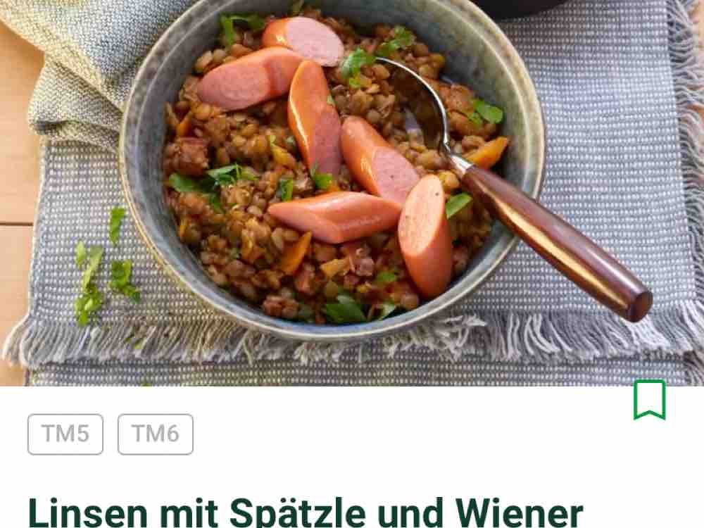 Linsen mit Spätzle und Wiener Würstchen von domingo | Hochgeladen von: domingo