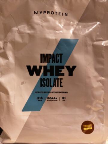 Impact Whey Isolate, Chocolate Banana by nkpyck | Uploaded by: nkpyck