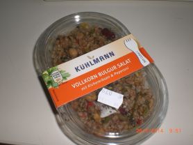 Vollkorn Bulgur Salat mit Kichererbsen und Peperoni | Hochgeladen von: detlef.neubauer