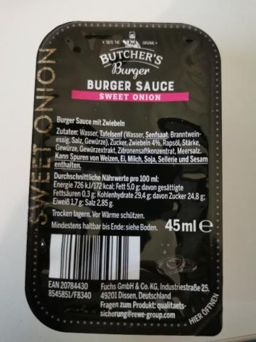 Burger Sauce, Sweet Onion von MKlaus76 | Hochgeladen von: MKlaus76