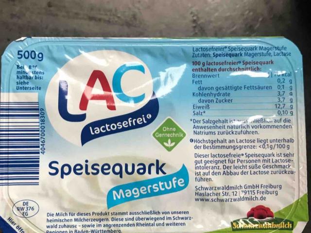 LAC Speisequark Magerstufe, lactosefrei von moritzketels861 | Hochgeladen von: moritzketels861