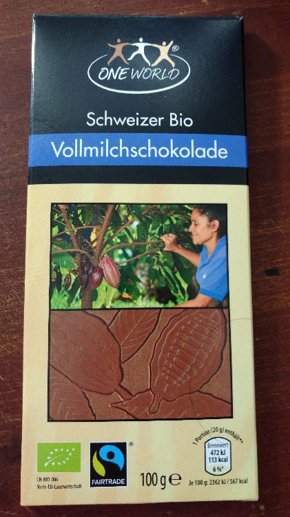 Schweizer Bio Vollmilchschokolade, fairtrade von SandUhrGucker | Hochgeladen von: SandUhrGucker