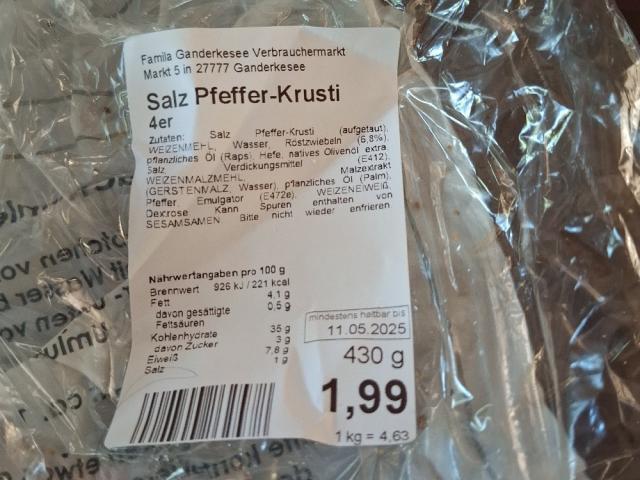 Salz Pfeffer-Krusti von pUnZi | Hochgeladen von: pUnZi Salz Pfeffer-Krusti von pUnZi | Hochgeladen von: pUnZi