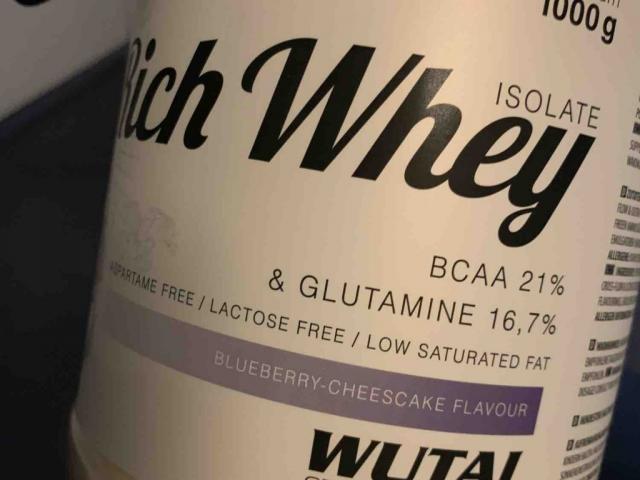 Rich Whey Isolate Blueberry-Cheescake von snkrde | Hochgeladen von: snkrde