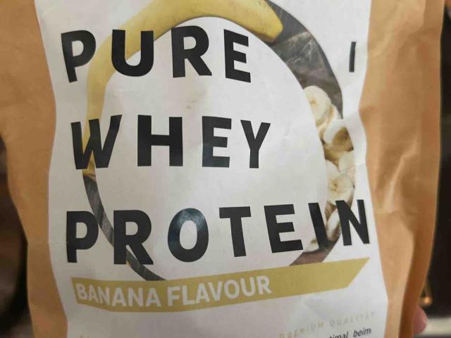 Pure Whey Protein, Banana Flavour von pimp1 | Hochgeladen von: pimp1