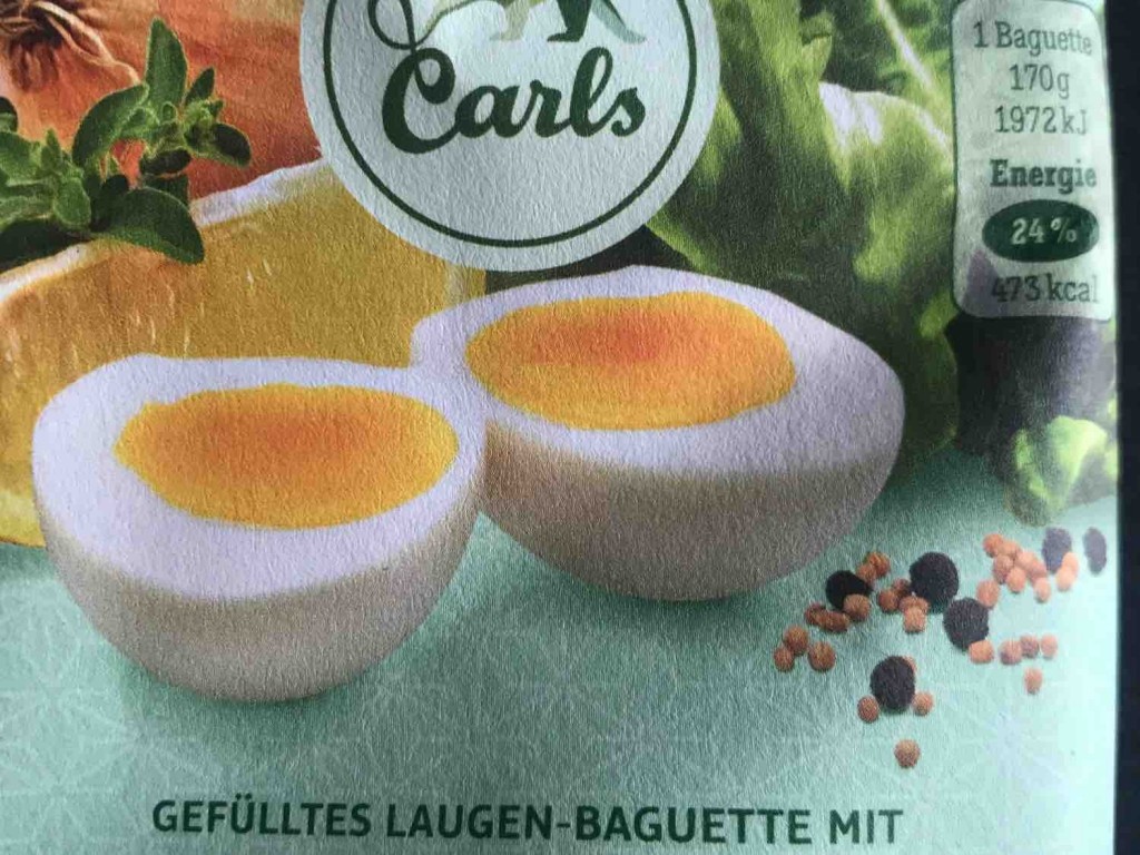 Gefülltes Laugen-Baguette mit Eier-Tartar 170g von Minkypinky | Hochgeladen von: Minkypinky