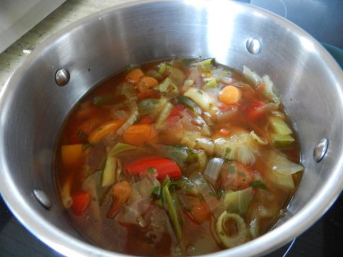 Gemüsesuppe mit Kohl | Hochgeladen von: Moppel61