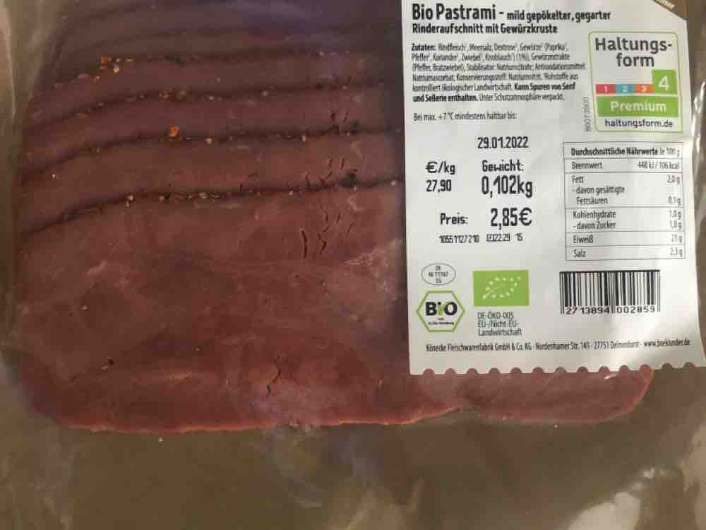 Bio Pastrami - Rinderaufschnitt mit Gewürzkruste von paulangr | Hochgeladen von: paulangr