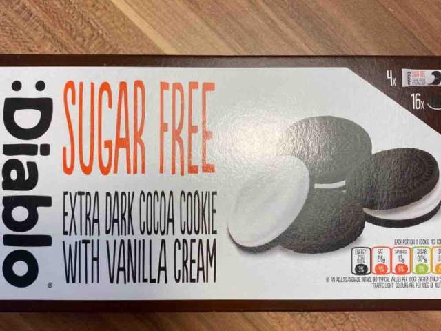 :Diablo sugar free, extra Dark Cocoa Cookie with Vanille cream v | Hochgeladen von: AnniMiro