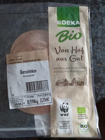 Edeka Bio Bierschinken von Throin | Hochgeladen von: Throin