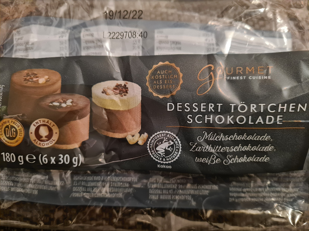 Dessert Törtchen Schokolade, Zartbitterschokolade von susikrabbe | Hochgeladen von: susikrabbe