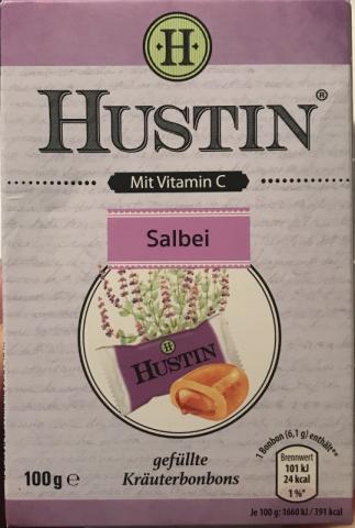 HUSTIN gefüllte Salbei-Kräuterbonbons mit Vitamin C, Salbei | Hochgeladen von: nail