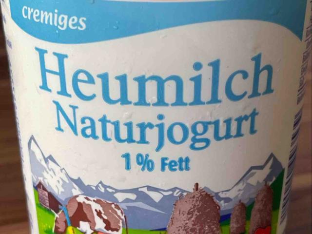 Heumilch Naturjoghurt 1% Fett, 1% Fett von Bachi130576 | Hochgeladen von: Bachi130576