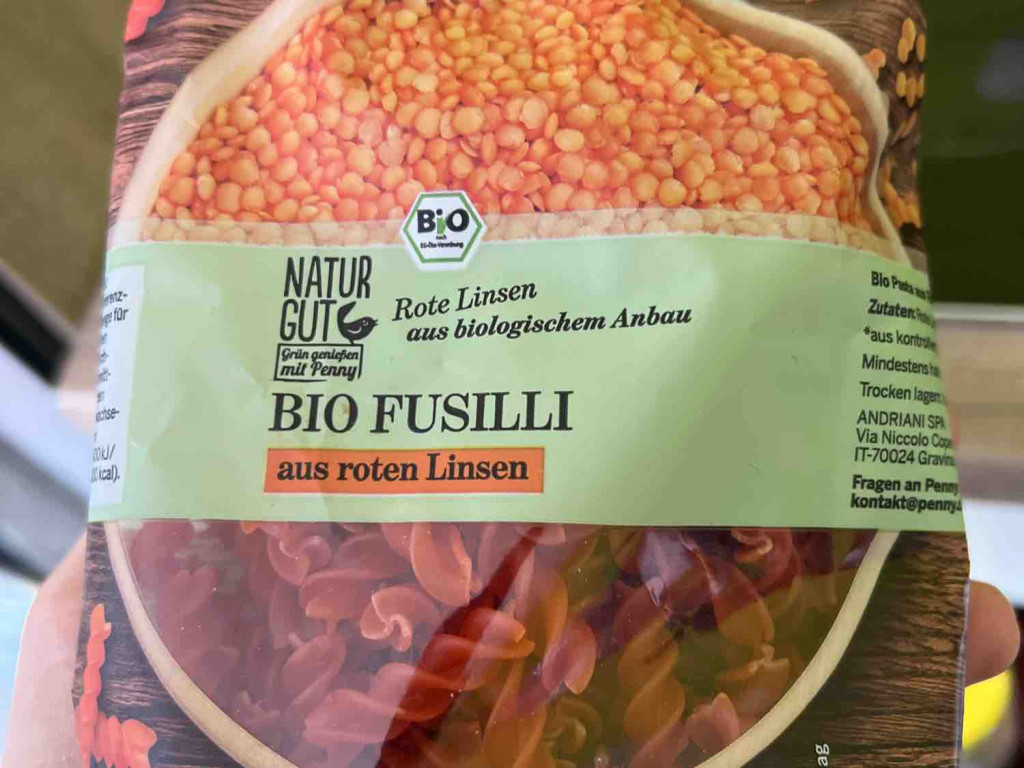 Bio Fusilli aus roten Linsen by flowken | Hochgeladen von: flowken
