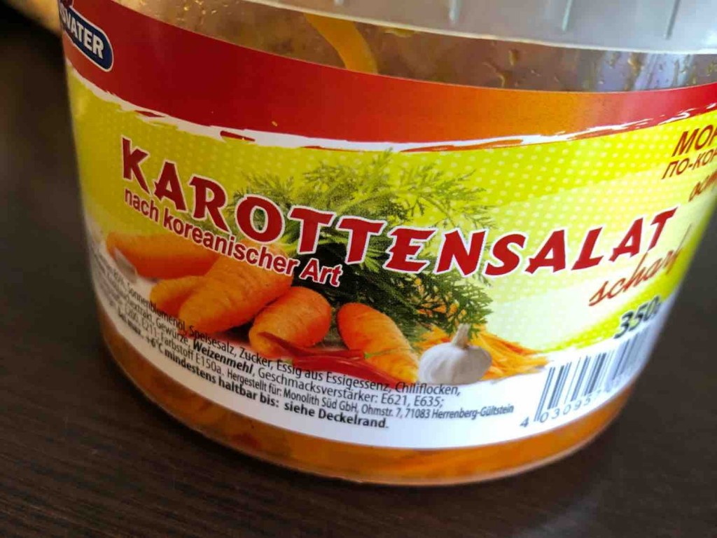 Karottensalat, nach koreanischer Art (scharf) von dennisschaefer278 | Hochgeladen von: dennisschaefer278