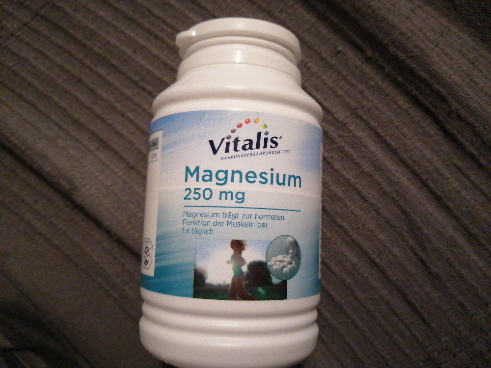 Vitalis Magnesium 250mg, 150 Tabletten, (Aldi Nord) von Annu882 | Hochgeladen von: Annu882
