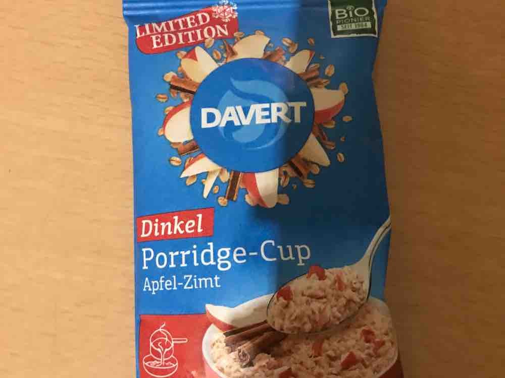 Dinkel Porridge Cup, Apfel-Zimt von Selina93 | Hochgeladen von: Selina93