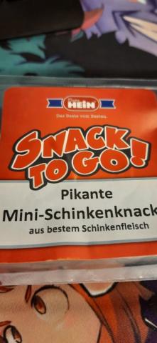 Snack To Go Mini schinkenknacker von Cornjack86 | Hochgeladen von: Cornjack86