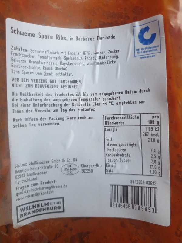 Schweine Spare Ribs in Barbecue Marinade von isThatHim | Hochgeladen von: isThatHim