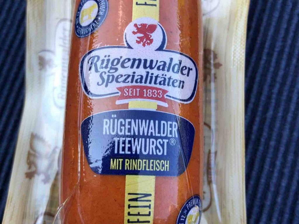 Rügenwalder  Teewurst, mit Rindfleisch von stefan.ploch | Hochgeladen von: stefan.ploch