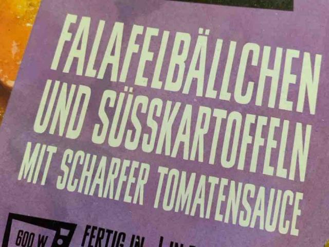 Falafelbällchen und Süßkartoffeln mit scharfer Tomatensauce von  | Hochgeladen von: Rck