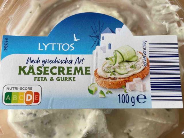 Käsecreme griechischer Art Feta Gurke von Loeberli | Hochgeladen von: Loeberli