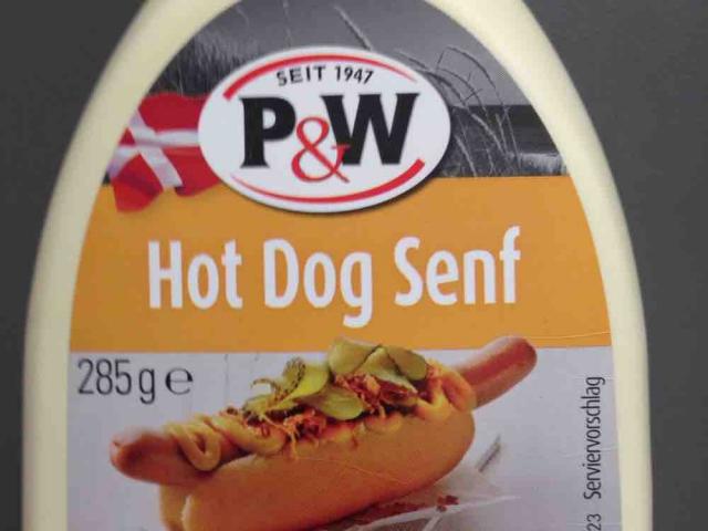 P & W Original dänischer Hot Dog Senf von Themetzsch | Hochgeladen von: Themetzsch