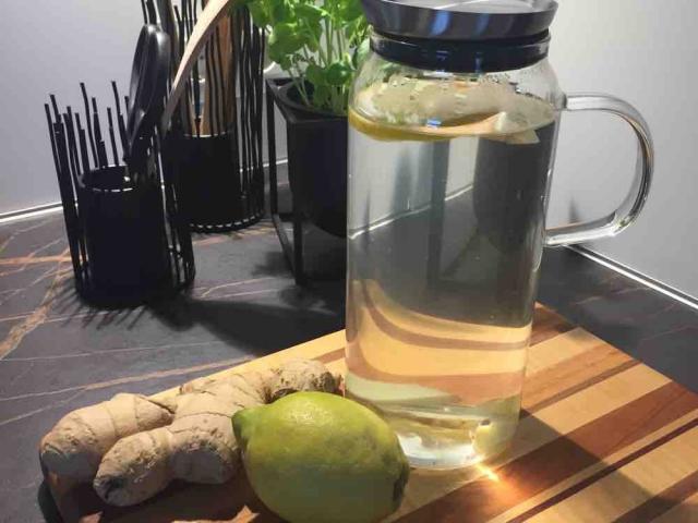 Leitungswasser, mit Zitrone und  Ingwer von Hicbe | Hochgeladen von: Hicbe