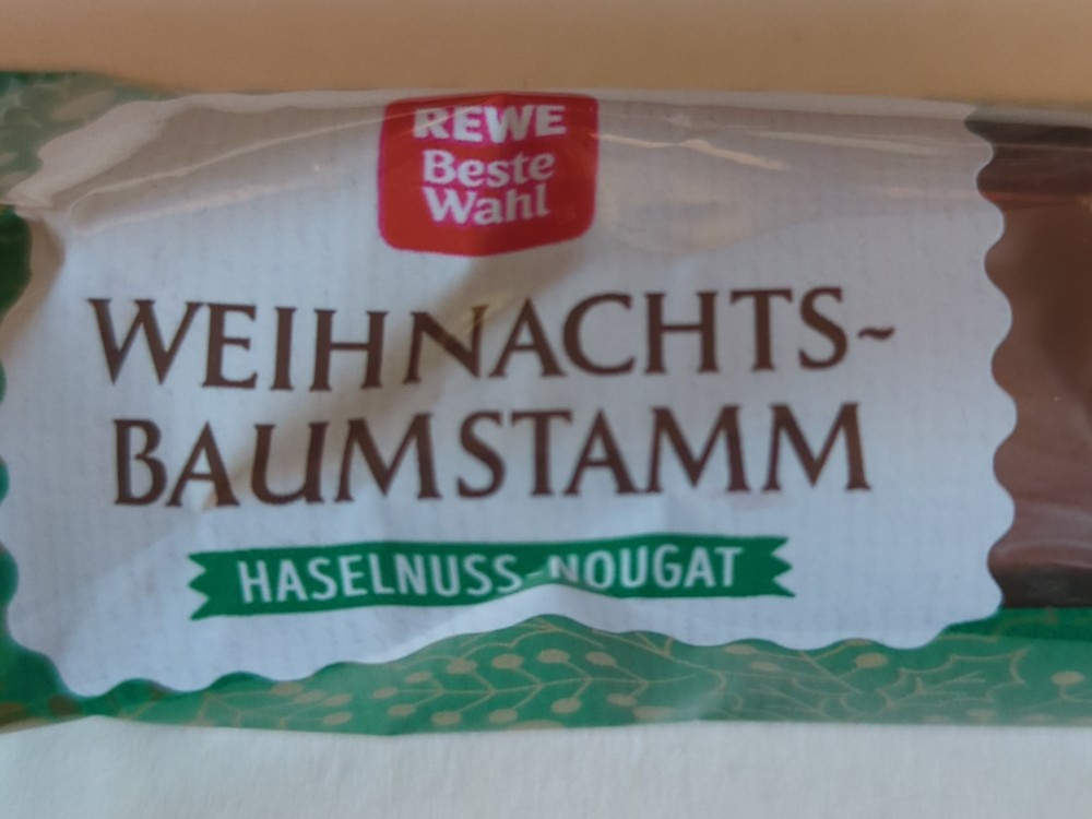 Weihnachts-Baumstamm, Haselnuss-Nougat von Mouryou | Hochgeladen von: Mouryou