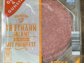 Truthahn-Salami, geräuchert, mit Palmfett | Hochgeladen von: Antigravitor