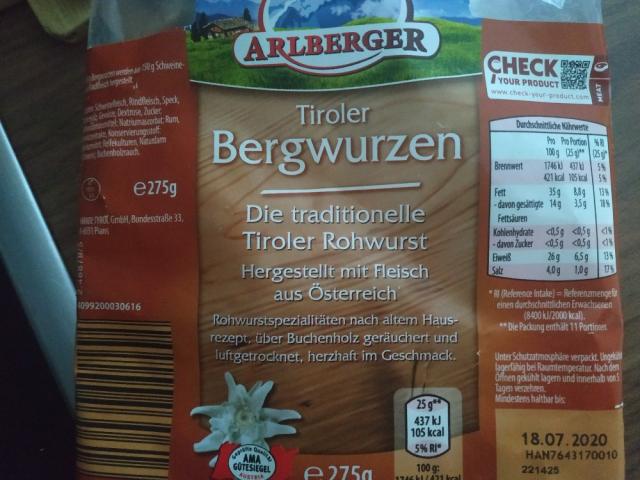 Tiroler bergwurz von tiarra | Hochgeladen von: tiarra