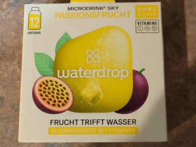 Waterdrop, Passionsfrucht von Mirjam220971 | Hochgeladen von: Mirjam220971