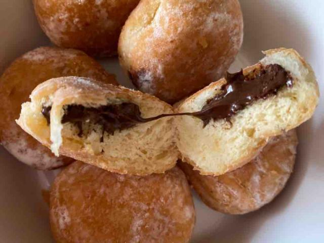 Mini-Berliner / Mini-Beignets, Schokofüllung von khinbrx | Hochgeladen von: khinbrx