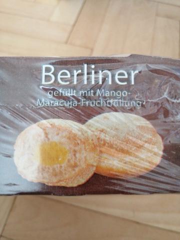 Berliner Netto, gefüllt mit Mango-Maracuja von FrauDackel | Hochgeladen von: FrauDackel