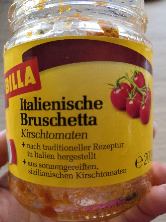 Billa, Italienische Bruscetta, Kirschtomate Kalorien - Neue Produkte - Fddb