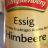 Himbeeressig Hengstenberg, Himbeer von uwe.baudendistel | Hochgeladen von: uwe.baudendistel