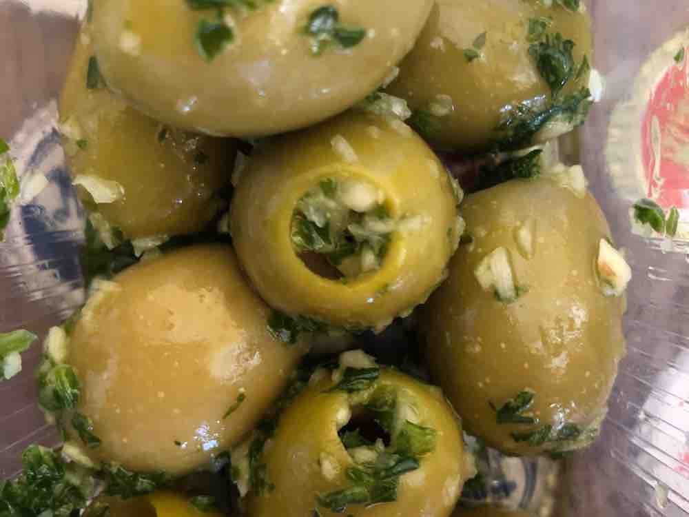 Olive Snack all Aglio, Grüne Oliven mit Knoblauch und Petersilie | Hochgeladen von: Tinka20