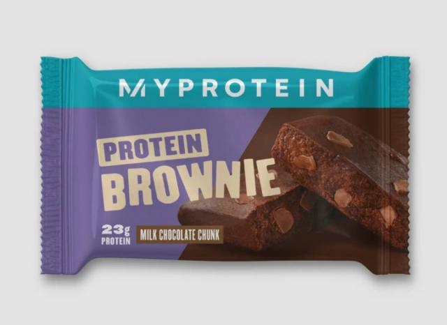 Protein Brownie, milk chocolate chunk von Puddingpulver | Hochgeladen von: Puddingpulver