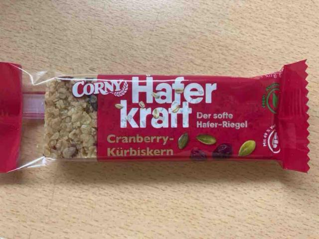 Corny HaferKraft, Cranberry-Kürbiskern by wlkns | Hochgeladen von: wlkns