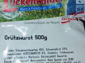Luckenwalder Grützwurst, Tiegelwurst | Hochgeladen von: Wtesc