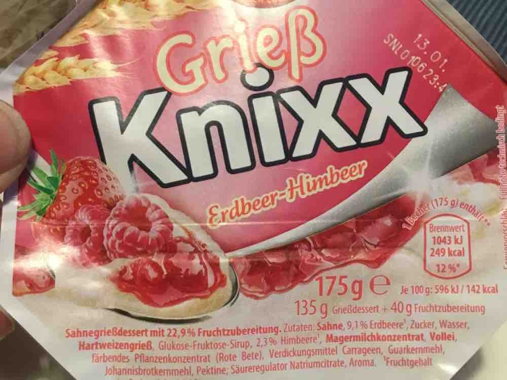 Knixx Grieß-Dessert, Erdbeere-Himbeere von Ilsebill | Hochgeladen von: Ilsebill