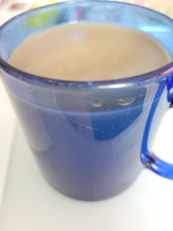 Milchkaffee mit fettarmer Milch  von Sindy | Hochgeladen von: Sindy
