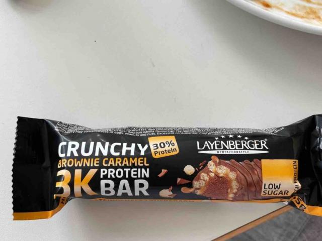 Crunchy Brownie Caramel Protein Bar by Jered | Uploaded by: Jered