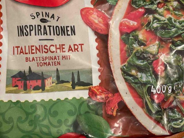 Blattspinat mit Tomaten, italienische Art von Barbara1973 | Hochgeladen von: Barbara1973