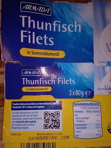 Thunfisch Filets in Sonnenblumenöl von ghenz761 | Hochgeladen von: ghenz761