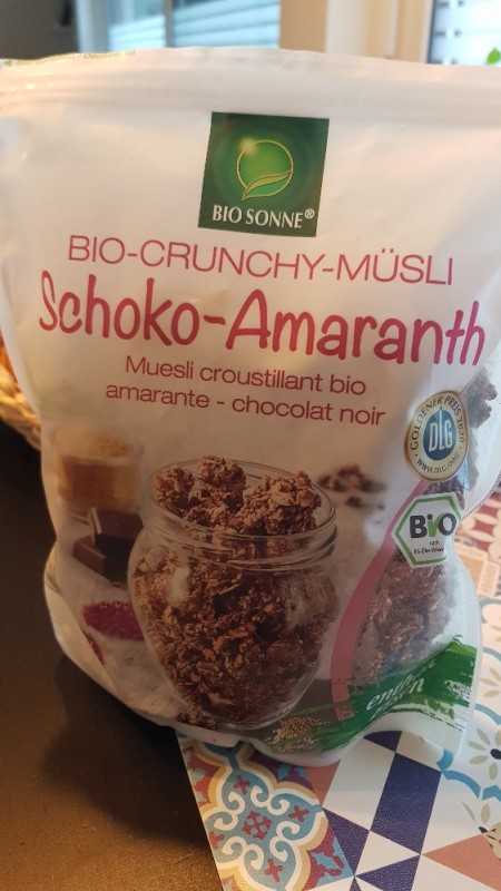 Bio-Crunchy-Müsli Schoko-Amaranth von Danjo | Hochgeladen von: Danjo